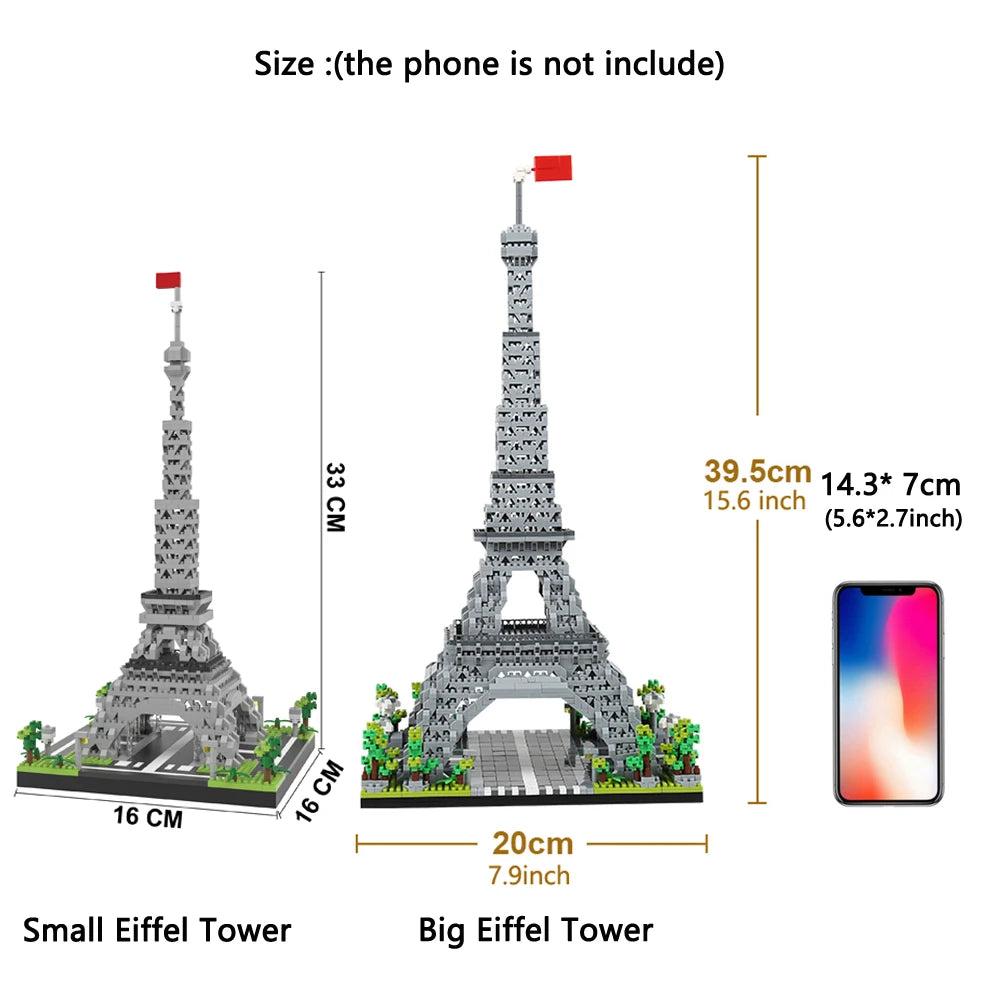 New Built Exquisite Paris Eiffel Tower