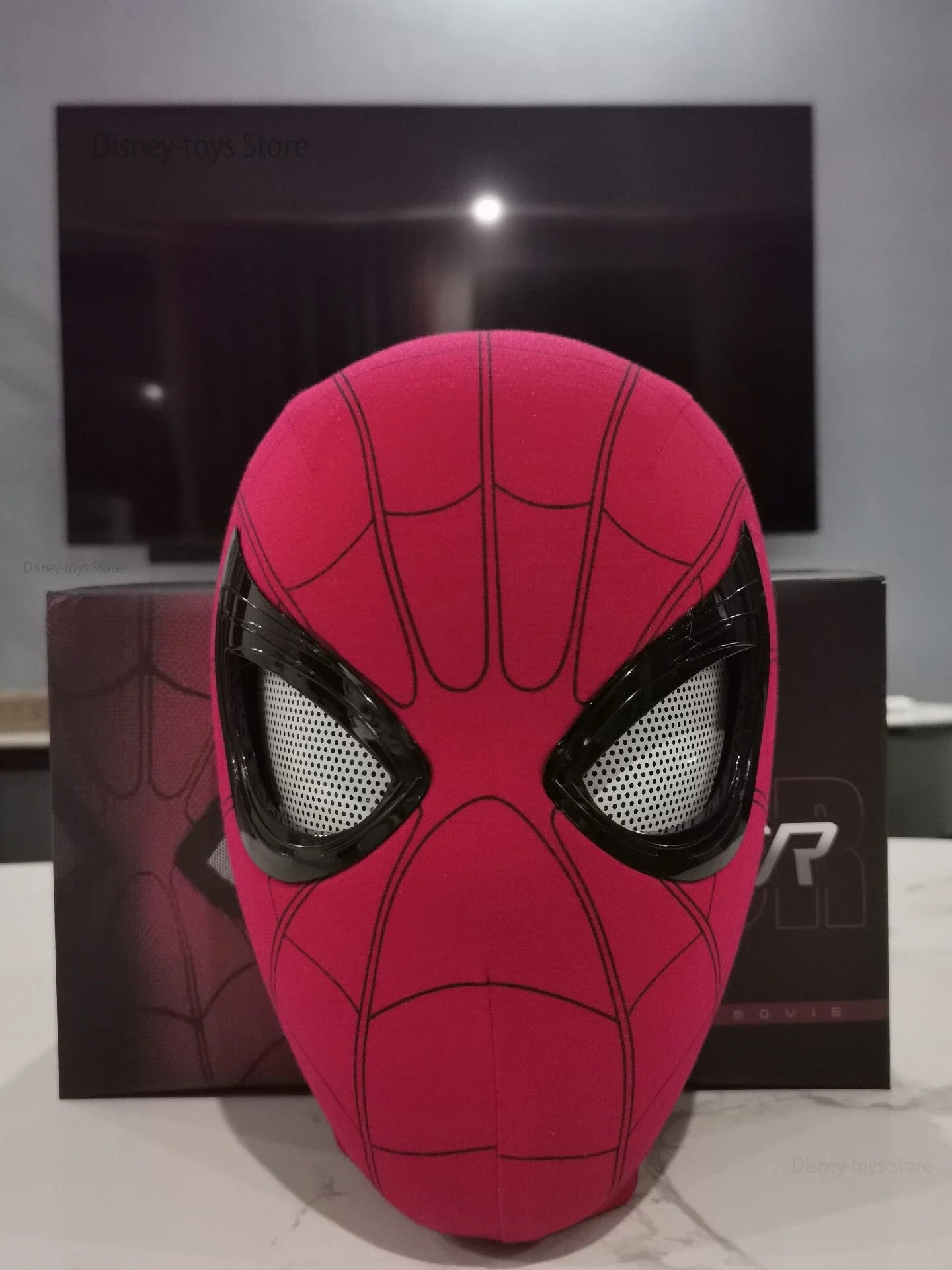 Spiderman Amazing Mask With Eyes Lights