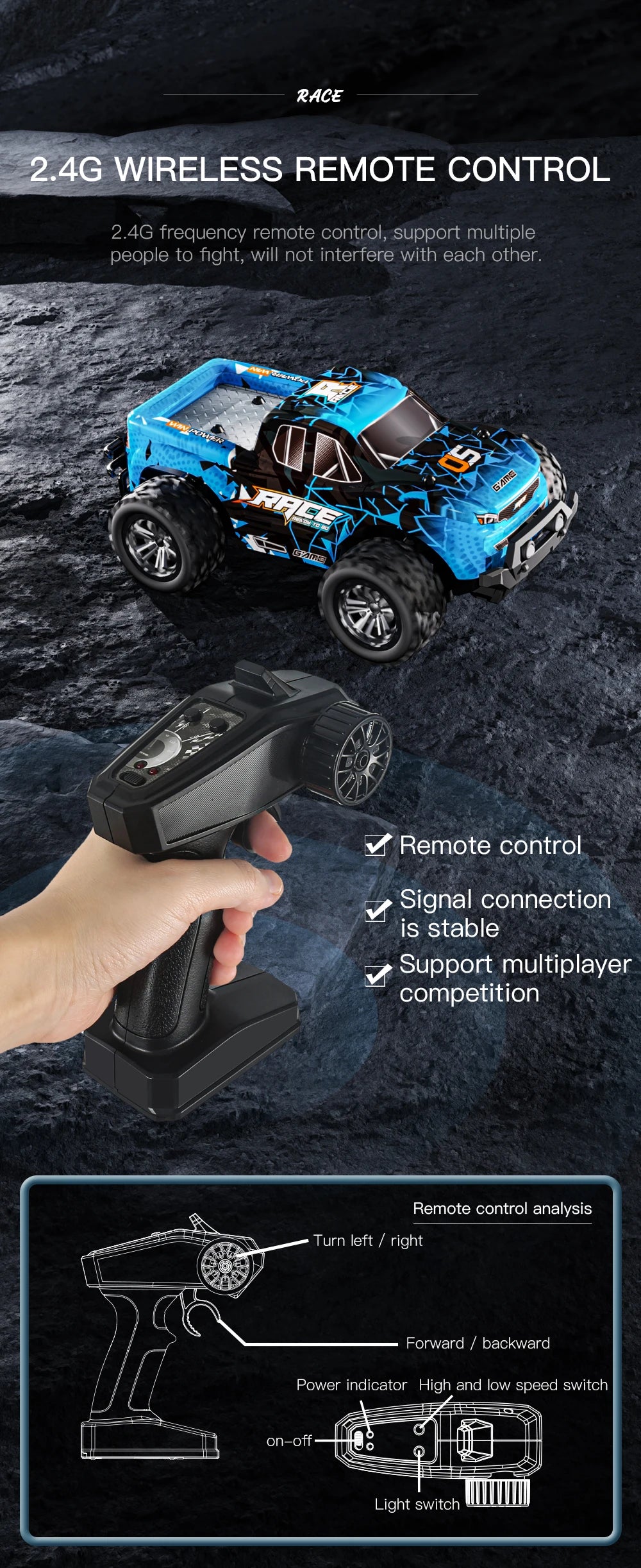 High Speed Car With Remote Control