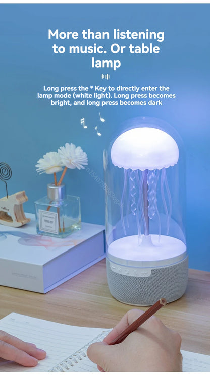 Colorful Jelly Fish With Bluetooth Speaker