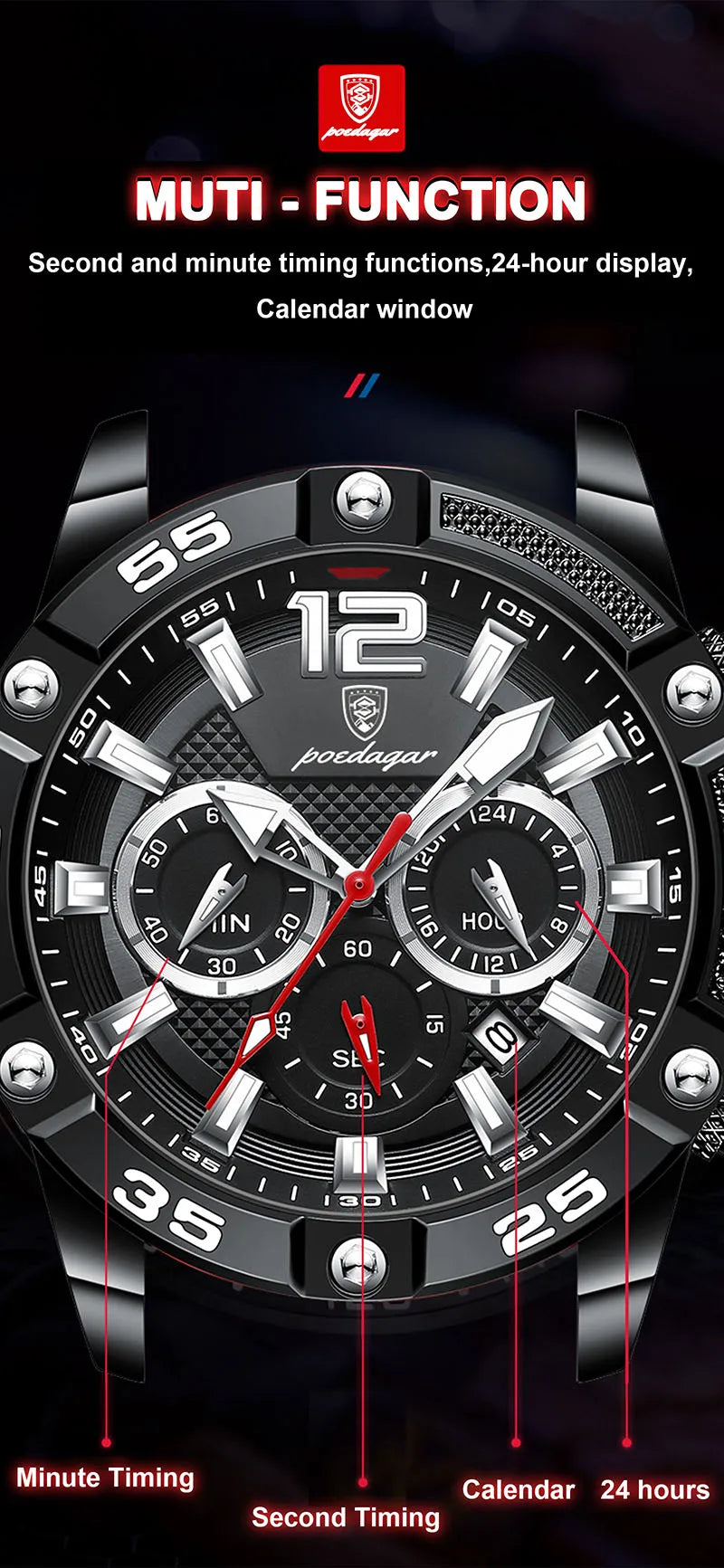 Fashion Outdoor Sport Men Watches