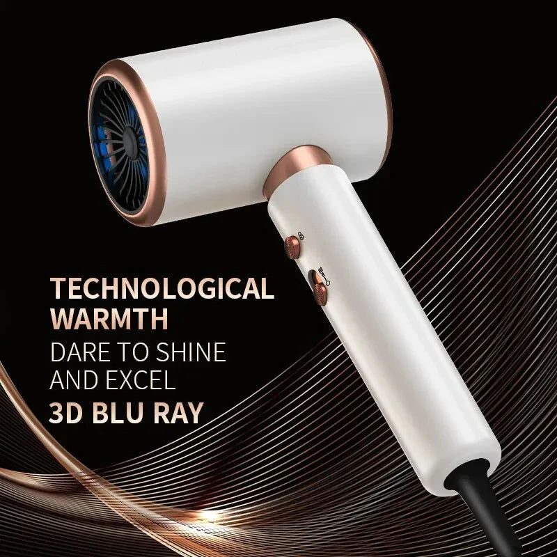 Hair Dryer With High Speed Electric Turbine