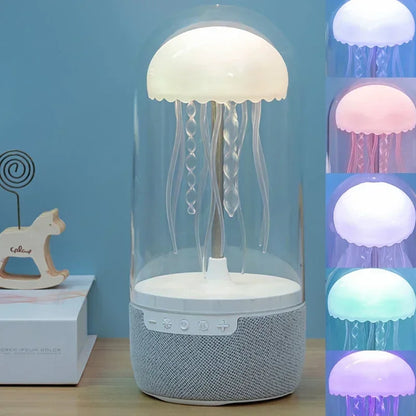 Colorful Jelly Fish With Bluetooth Speaker