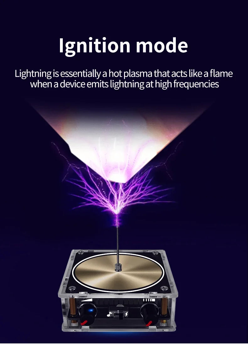 Bluetooth Music Tesla Coil Arc Plasma