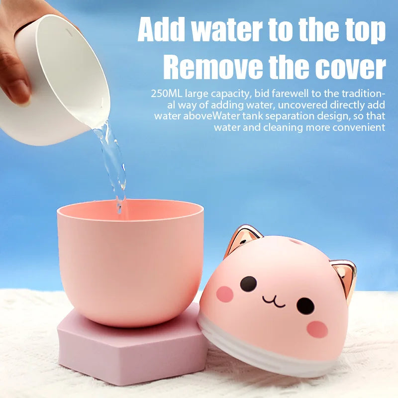 Mini Cute Air Humidifier Essential Oil