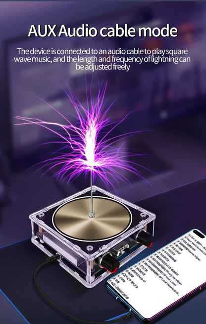 Bluetooth Music Tesla Coil Arc Plasma