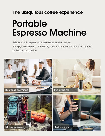 Wireless Electric Portable Espresso Machine