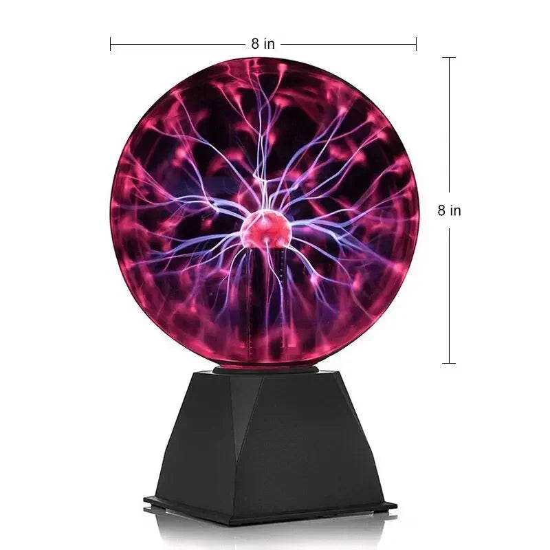 Magic Sound Control With Plasma Ball Lamp