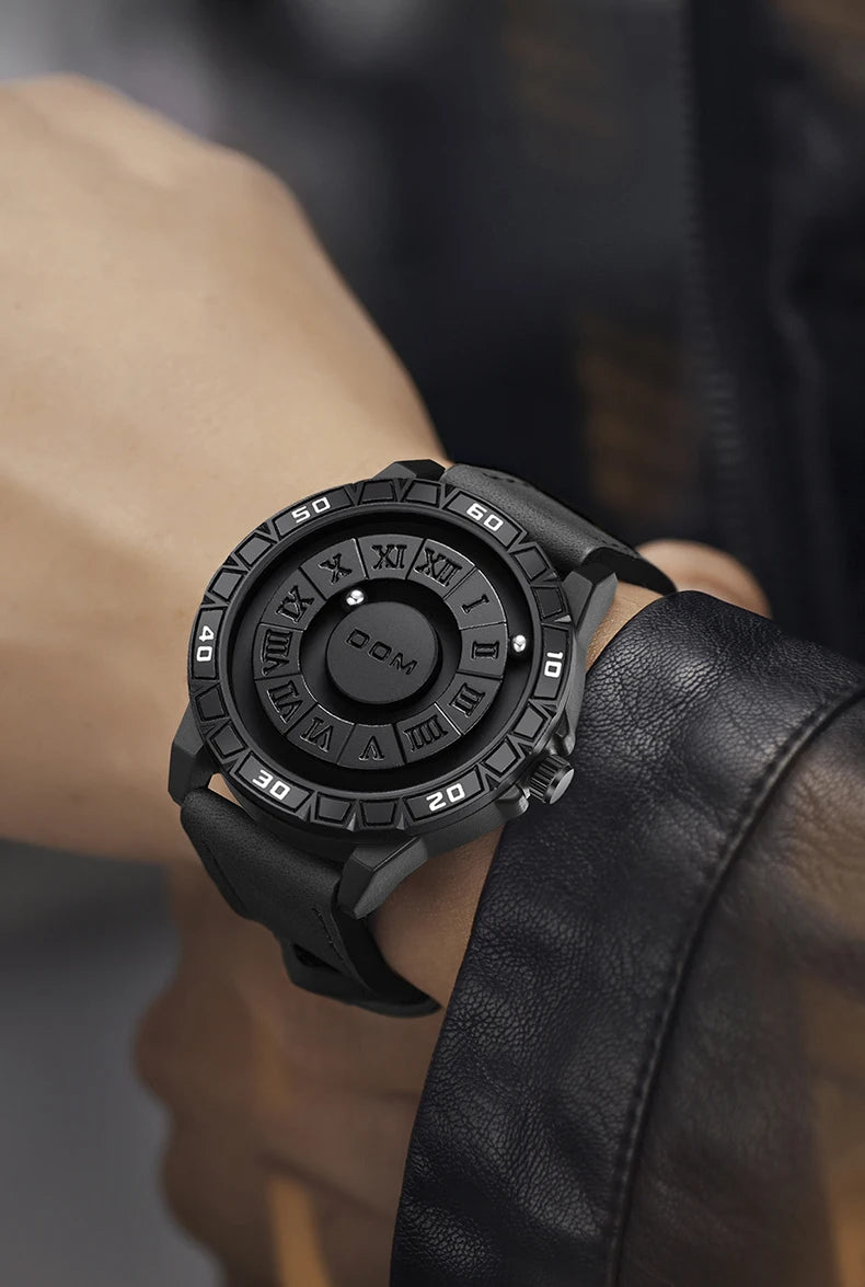 Men Watch With Creative Rolling