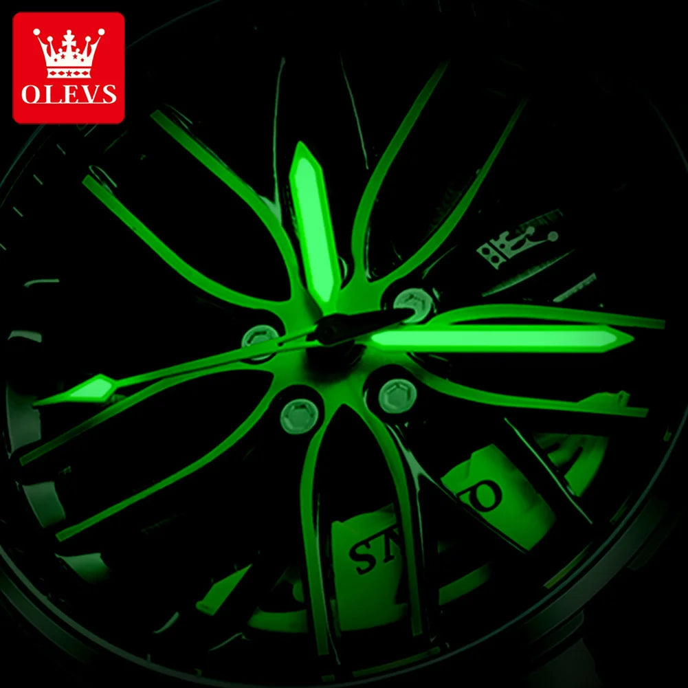 Sport Car Rim Watch