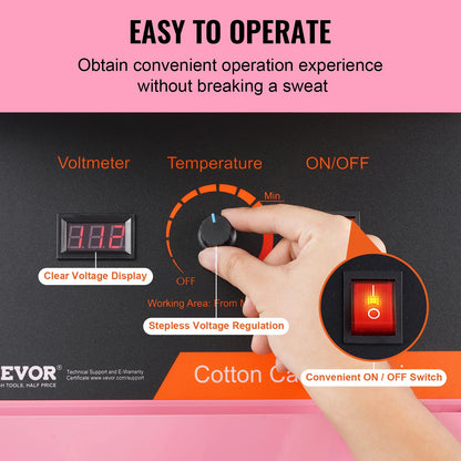 Vevor Electric Cotton Candy Machine