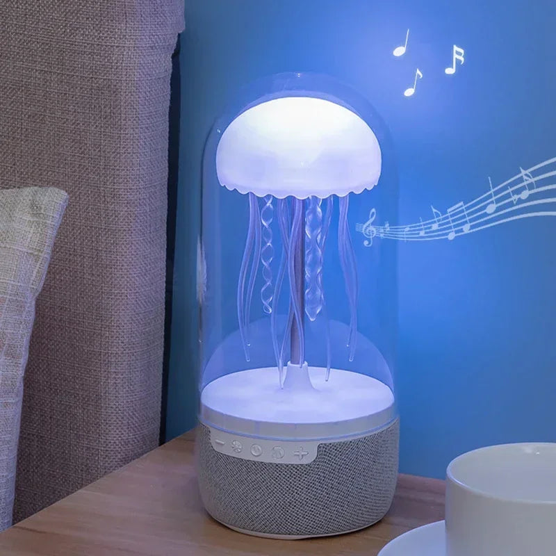 Colorful Jelly Fish With Bluetooth Speaker