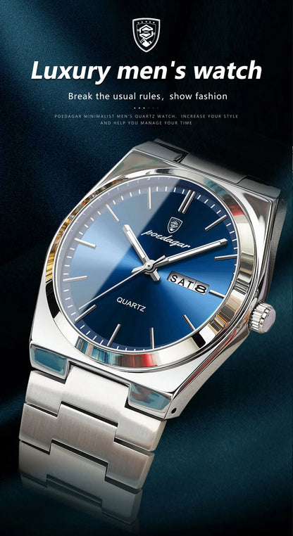 Luxury Watch For Men Stainless Steel