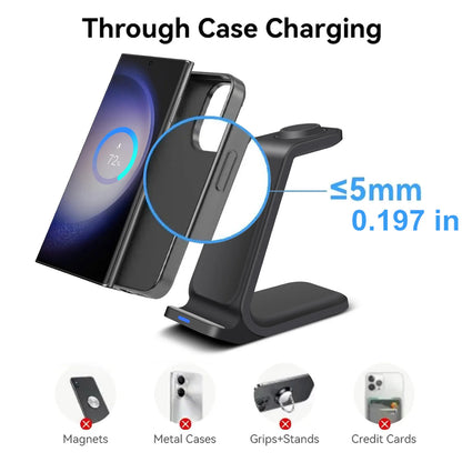 Wireless Charging Station 3 in 1