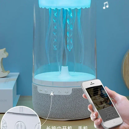 Colorful Jelly Fish With Bluetooth Speaker