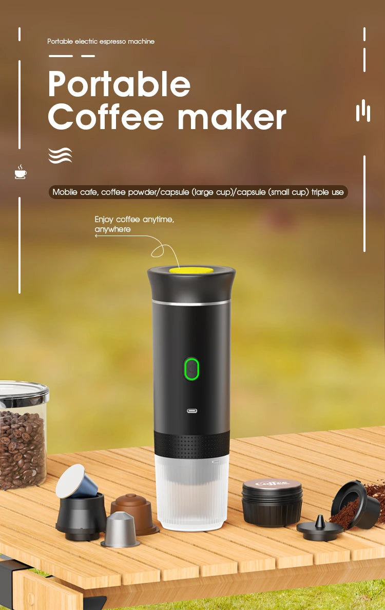 Wireless Electric Portable Espresso Machine