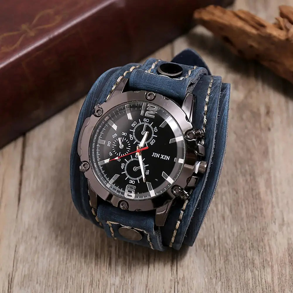 Mens Quartz Watch Round Model