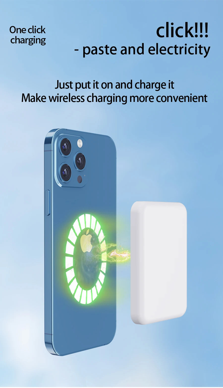 3 In 1 Magnetic Wireless & Power Bank