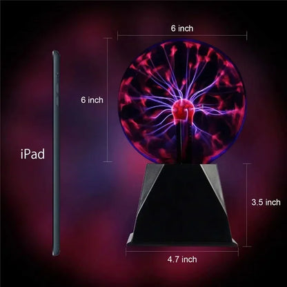 Magic Sound Control With Plasma Ball Lamp