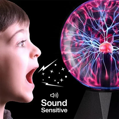 Magic Sound Control With Plasma Ball Lamp