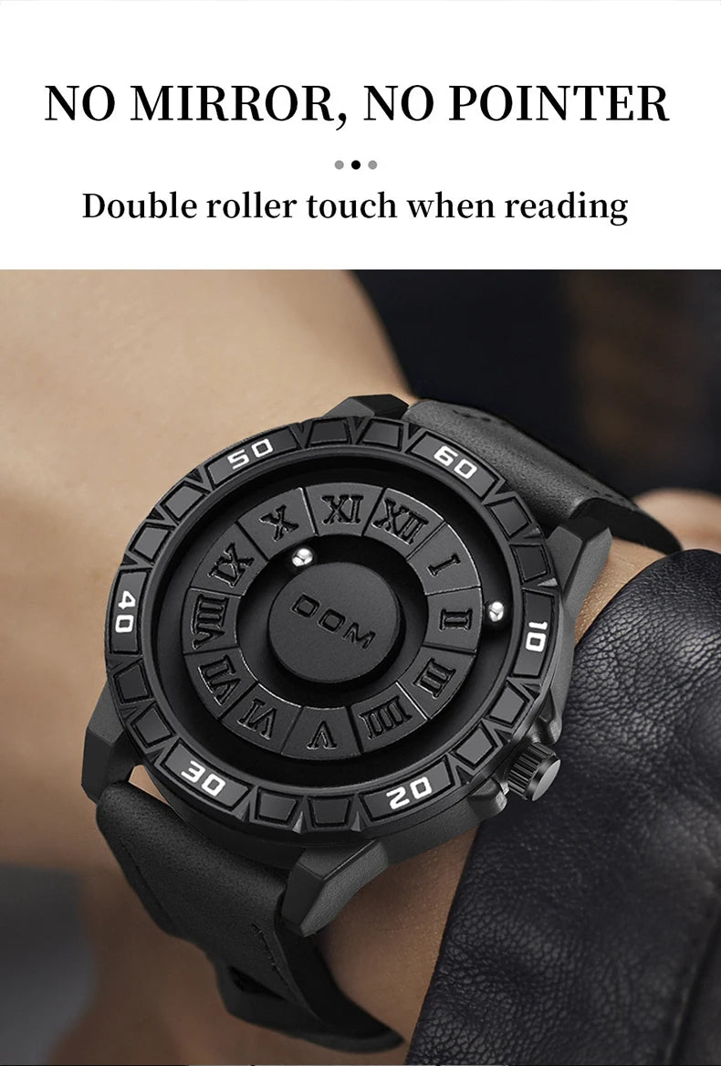 Men Watch With Creative Rolling