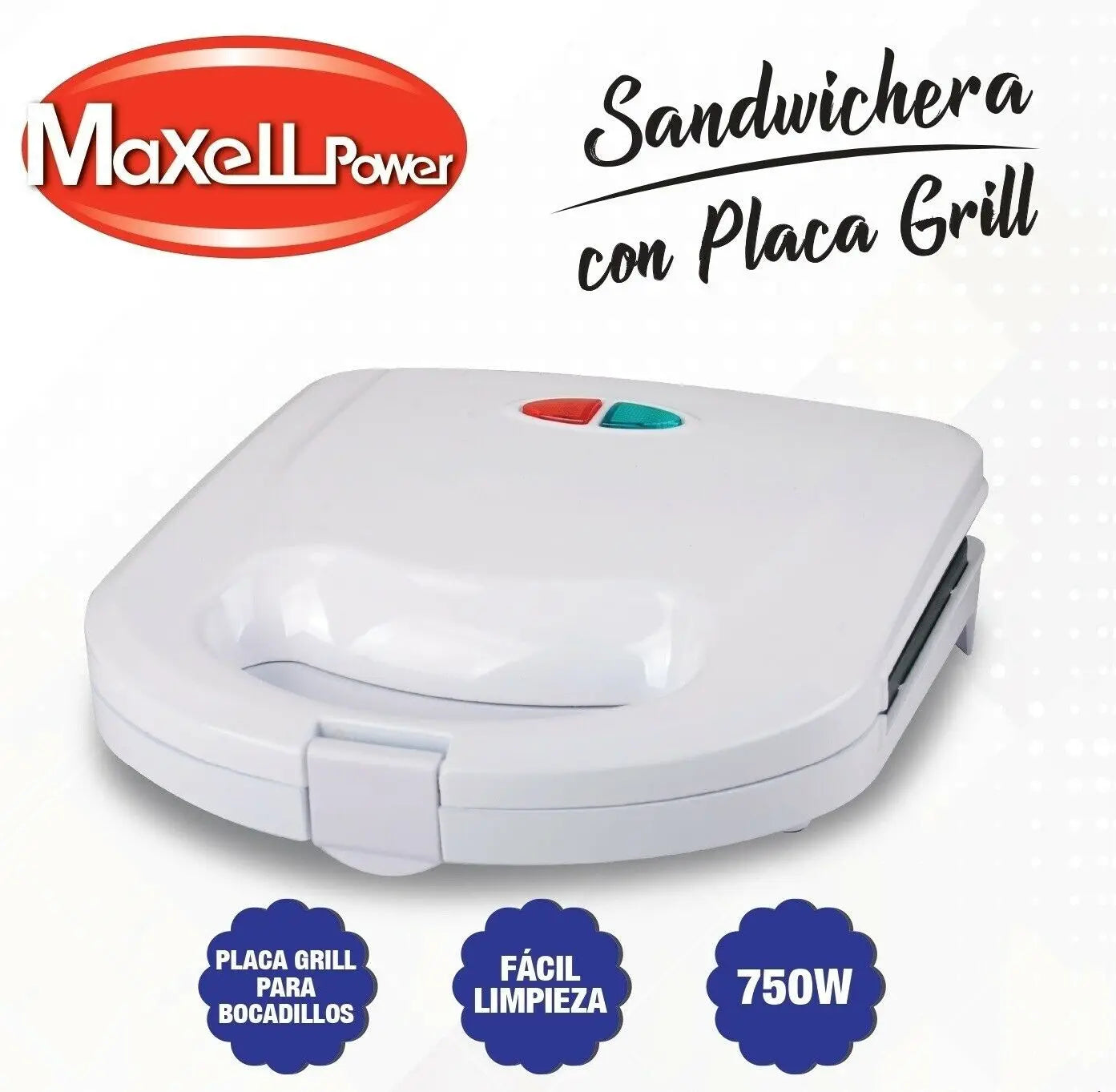 SANDWICHERA Elettrica Con Piastra GRILL