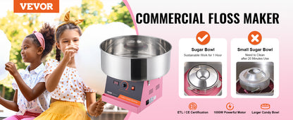 Vevor Electric Cotton Candy Machine